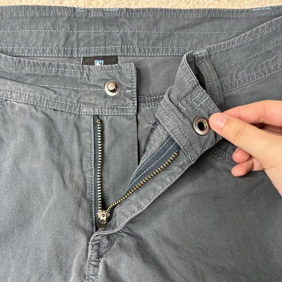 KUHL Trekr 11" Short Women's 8 Blue Lightweight Stretch Technical Outdoor Pocket - Picture 4 of 16